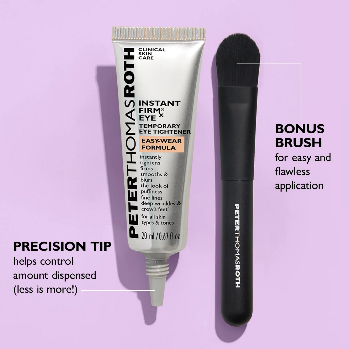 INSTANT FIRMX EYE TEMPORARY EYE TIGHTENER EASY-WEAR FORMULA