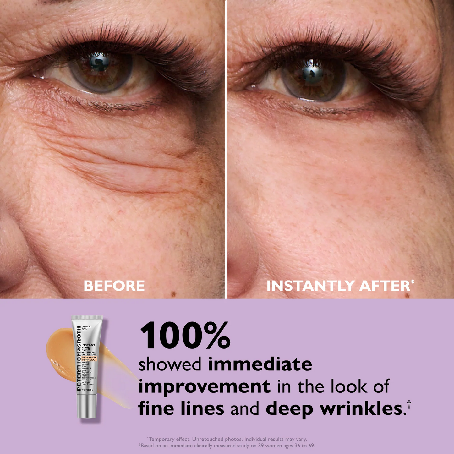 INSTANT FIRMX EYE TEMPORARY EYE TIGHTENER EASY-WEAR FORMULA