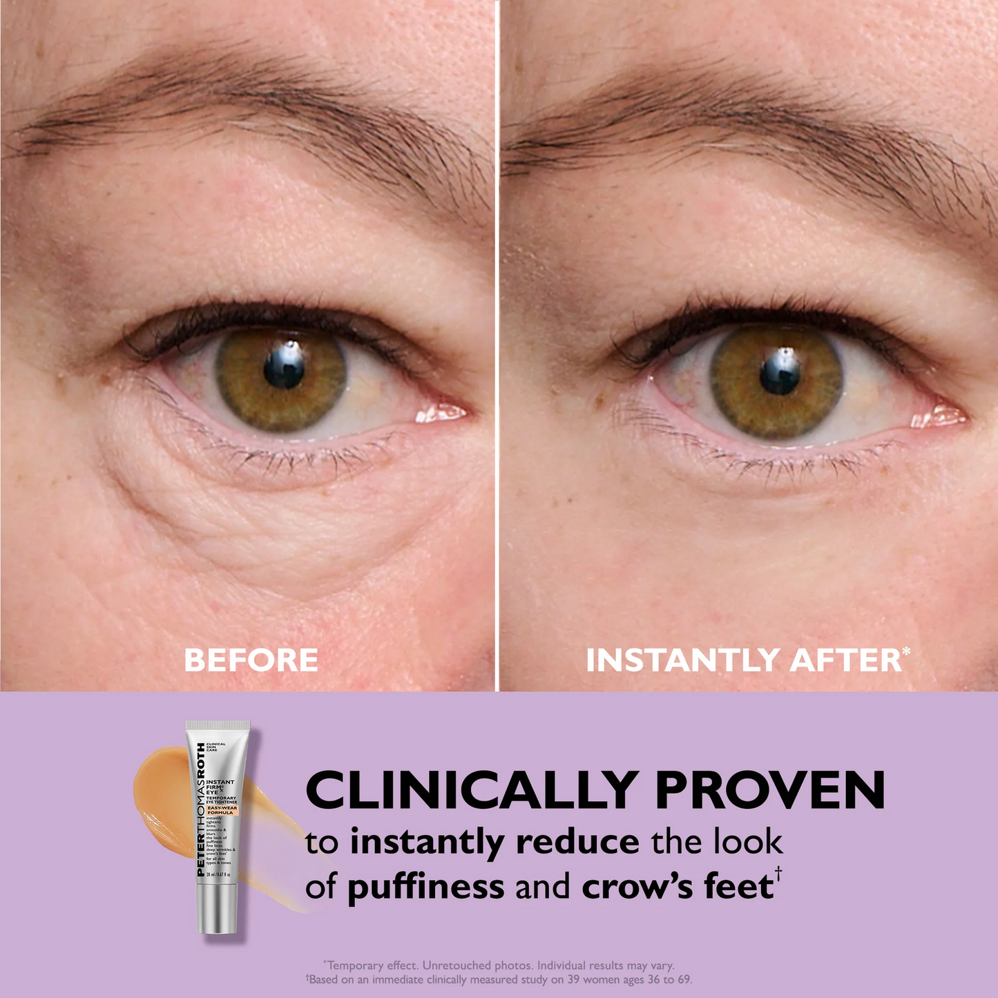 INSTANT FIRMX EYE TEMPORARY EYE TIGHTENER EASY-WEAR FORMULA