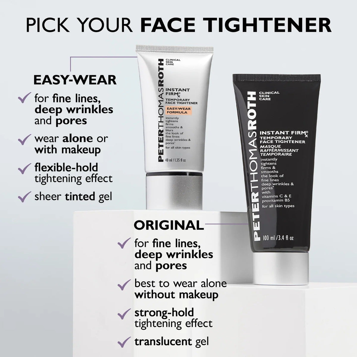 Instant FIRMx® Temporary Face Tightener Easy-Wear Formula