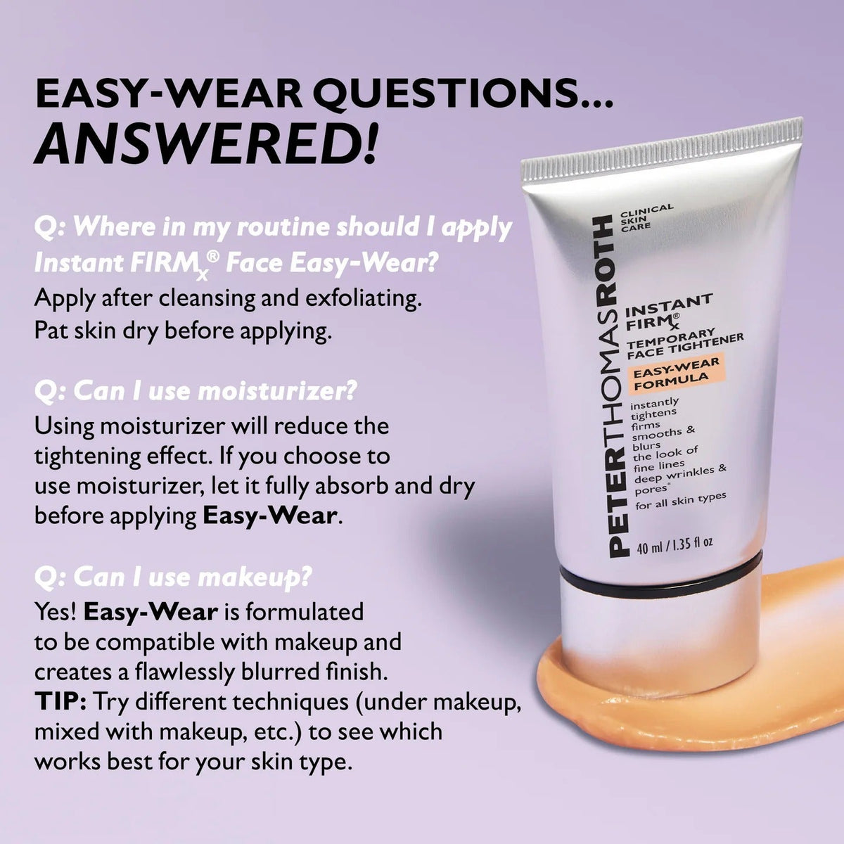 Instant FIRMx® Temporary Face Tightener Easy-Wear Formula